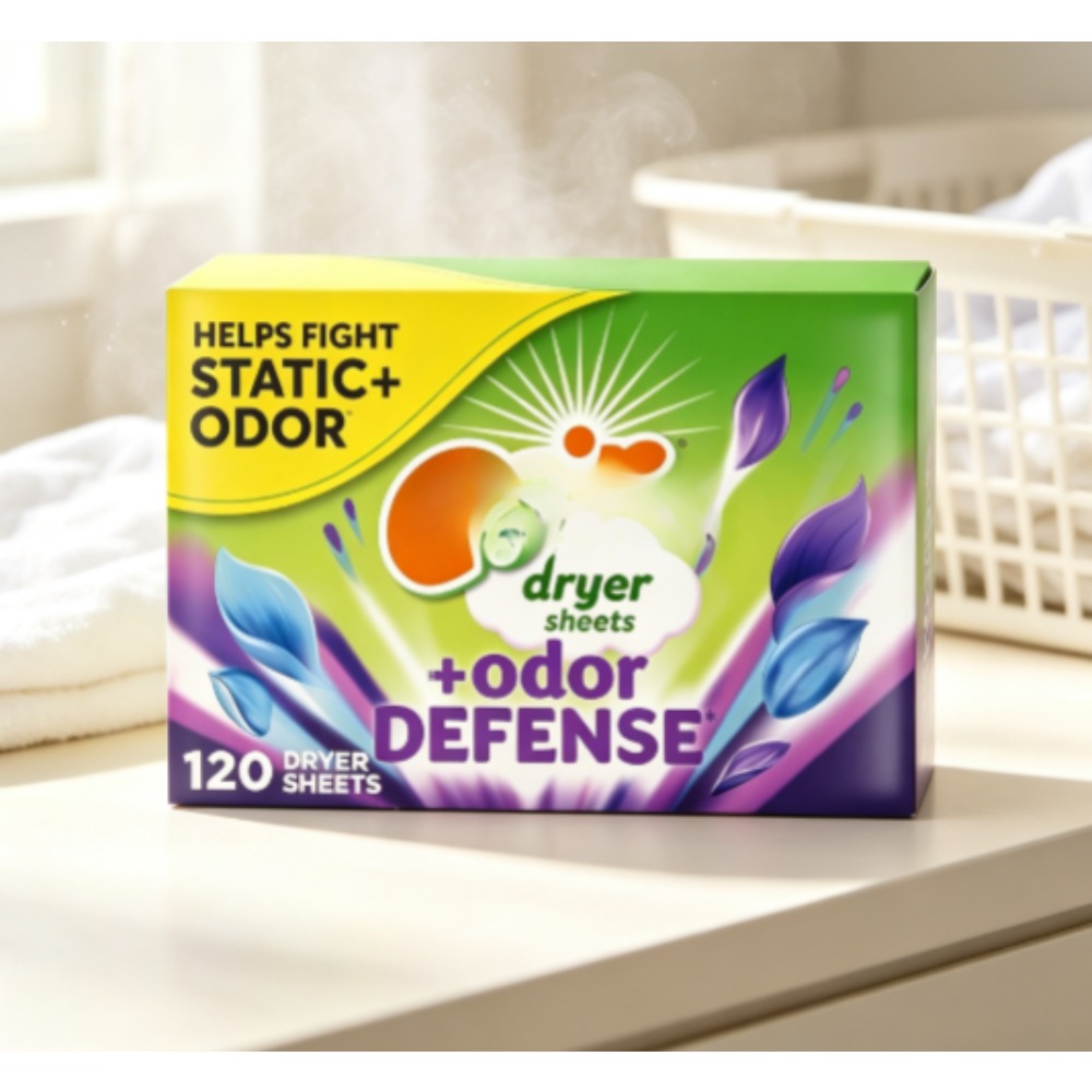 Fabric Softener Sheet - Foglietti Ammorbidenti per Asciugatrice Anti-Odore con