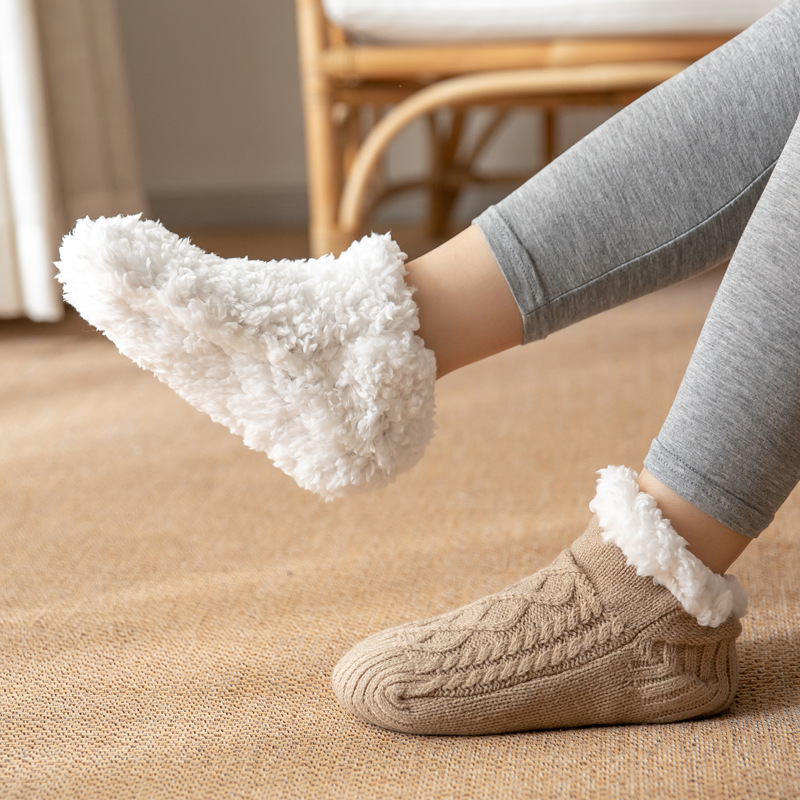 Sewing Cotton - Mntrerm calzini da pavimento invernali calzini
