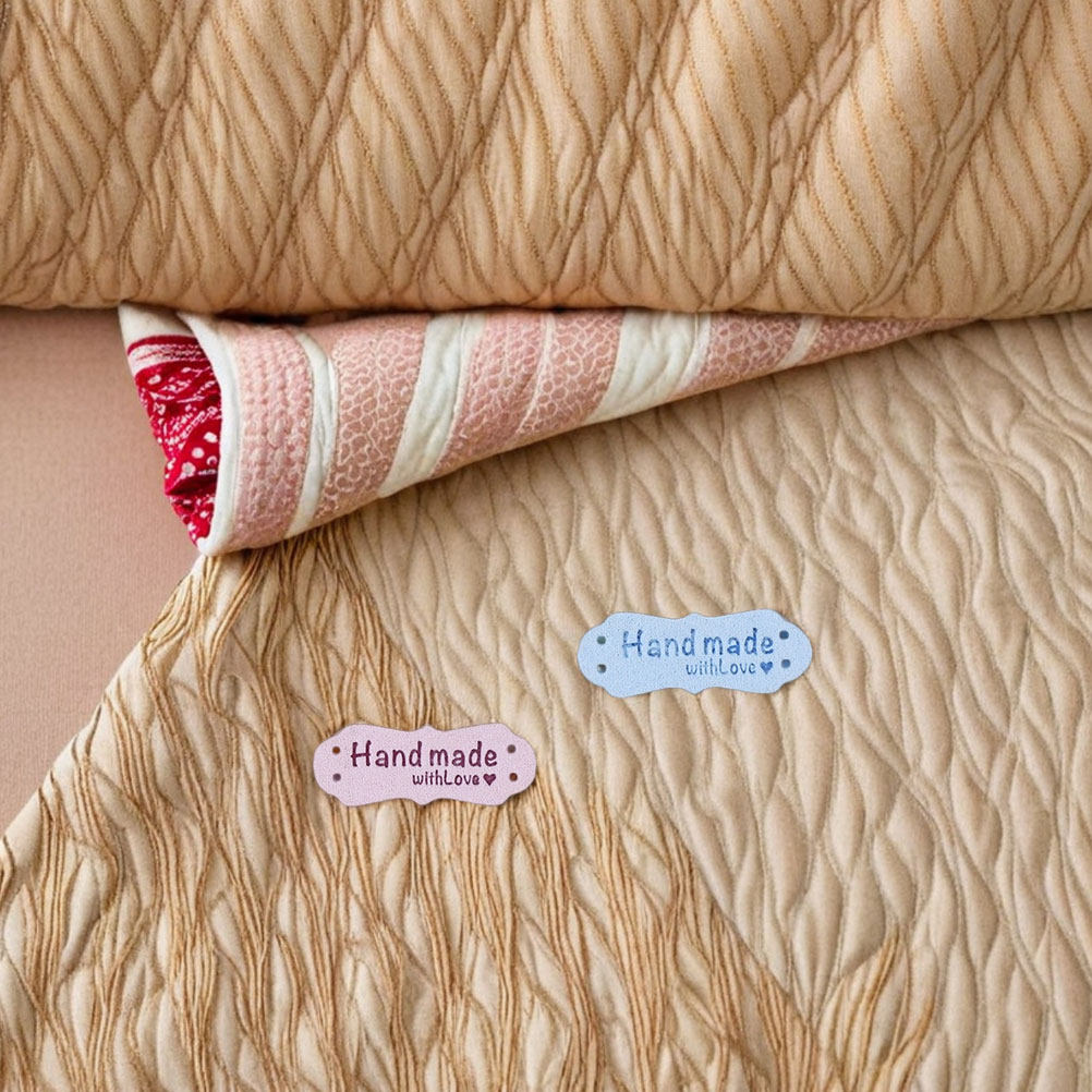 Sewing Labels - 100 Etichette per Abbigliamento Fatte a