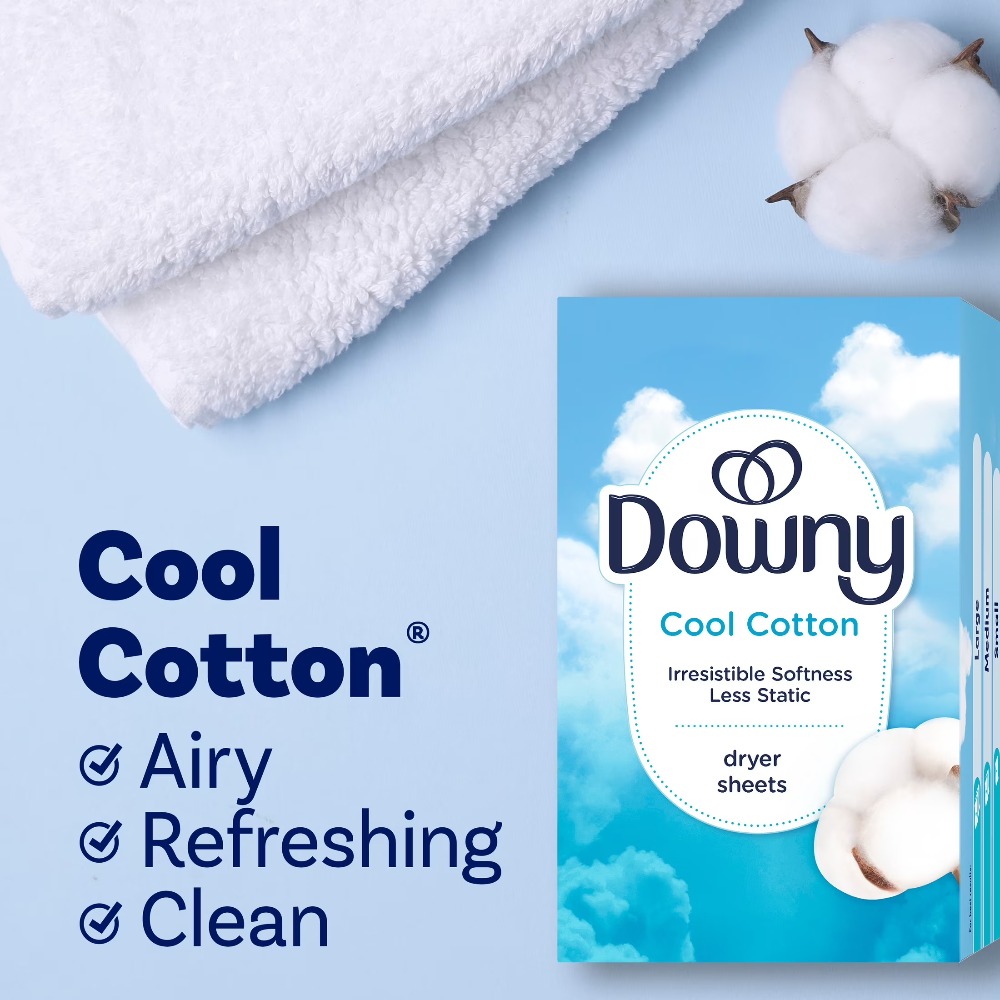 Fabric Softener Sheet - Fogli Ammorbidenti per Asciugatrice, Profumo di