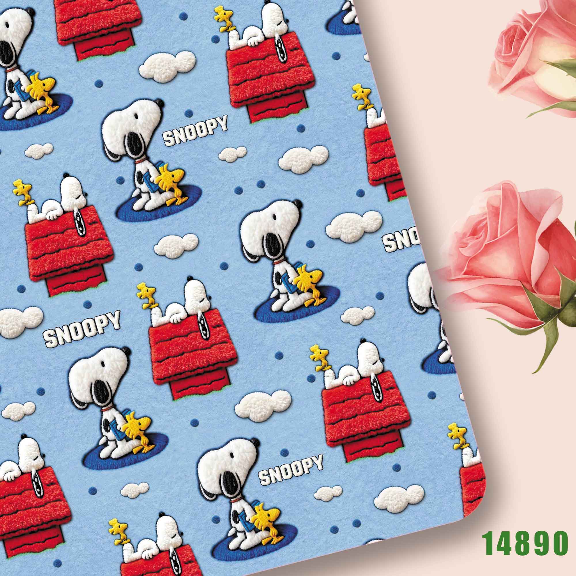 Textile For Sewing - Tessuto TAKARA TOMY Snoopy 140CM, tessuto