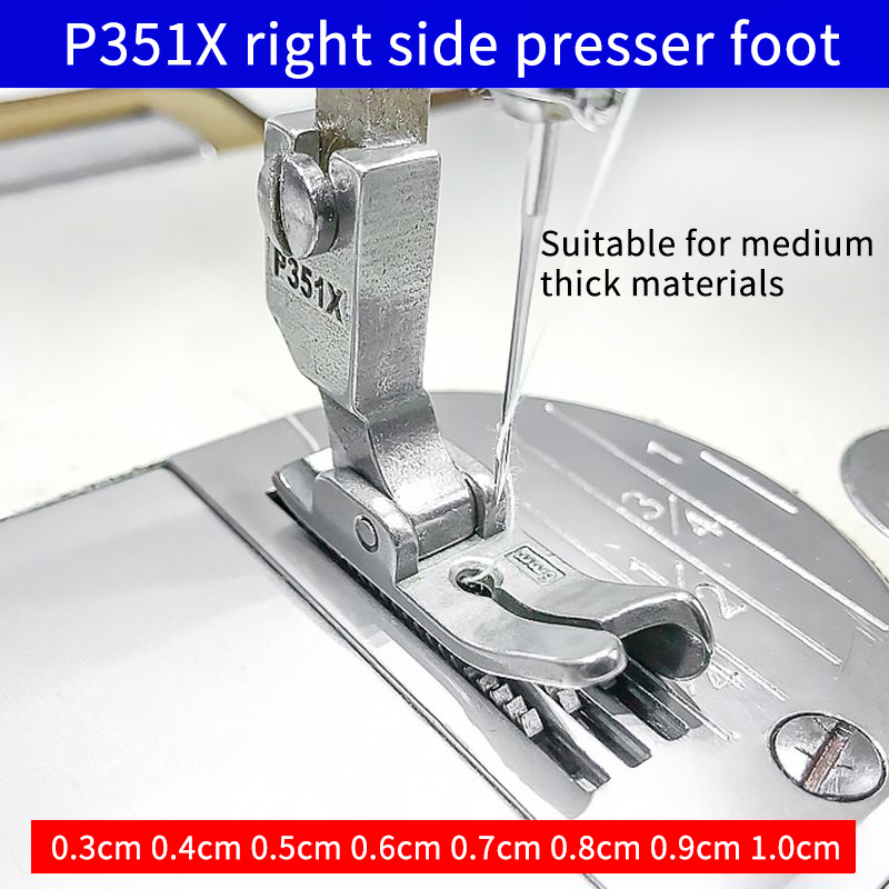Sewing Tt - Piedino per macchina da cucire piatta