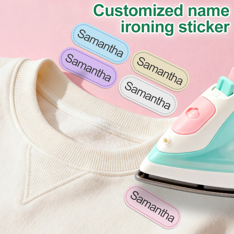 Sewing Labels - Etichette da stiro per cotone-personalizzate per