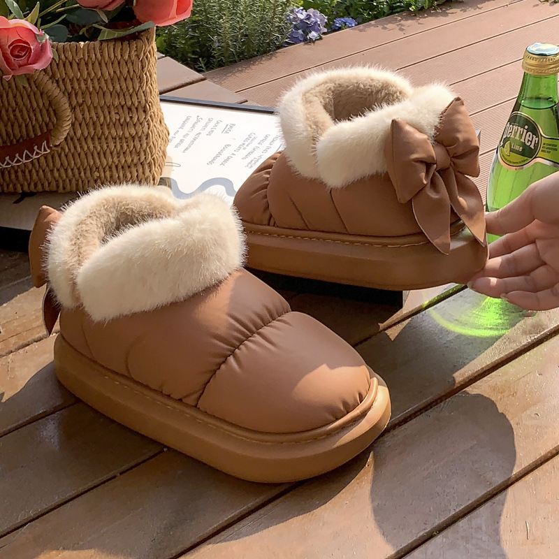 Sewing Cotton - Nuove pantofole invernali calde da donna,