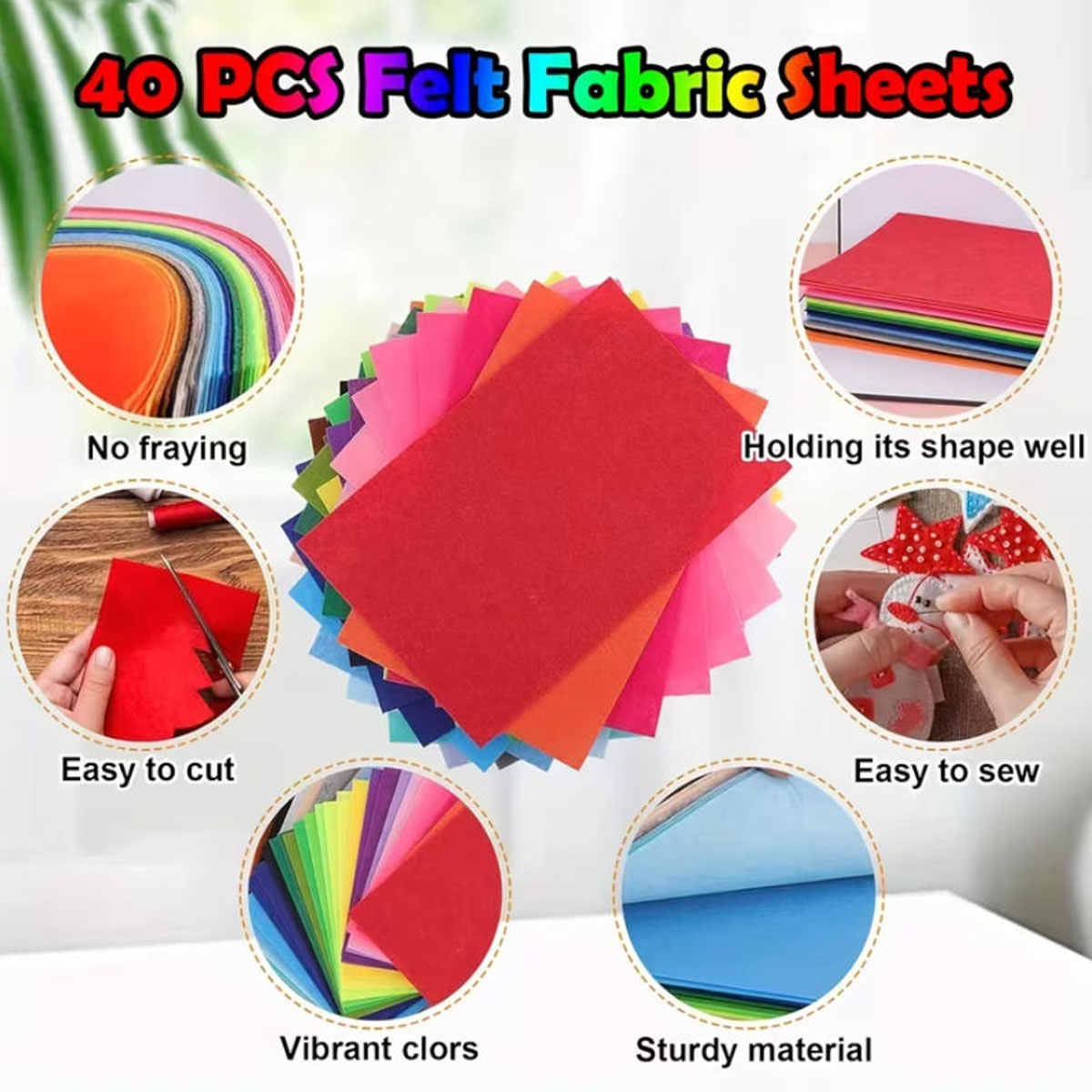 40 pezzi di feltro colorato, f - Fabric Softener Sheet recensione e prezzo