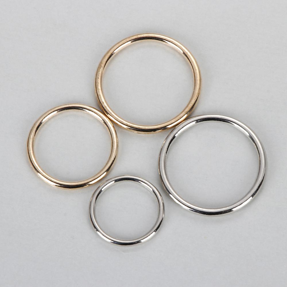 10 pz metallo O Ring argento o - Sewing Tas recensione e prezzo