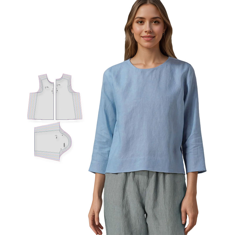 Modelli di cucito per camicett - Textile Sewing Patterns recensione e prezzo